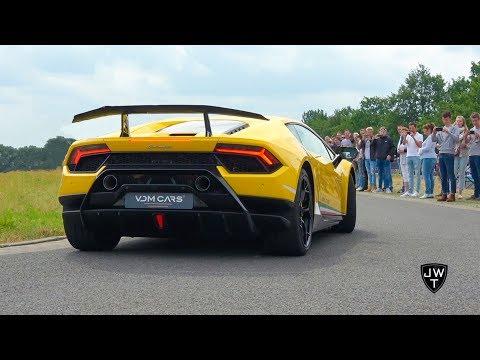LOUD Lamborghini Huracan Performante LP640-4! REVS, Accelerations & More Exhaust SOUNDS!