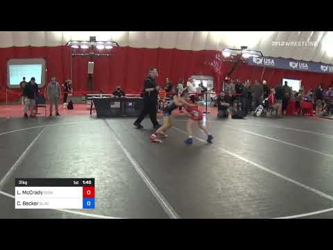 31 Kg Rr Rnd 3 - Leighton McCrady, Sebolt Wrestling Academy Vs Casen Becker, Black Fox Wrestling A