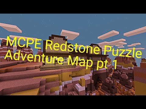EPIC Minecraft Redstone Puzzle Map Adventure!
