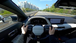 기아 EV4 GT라인 롱레인지 2WD 풀옵션 1인칭 주행 & 기능 둘러보기 (Kia EV4 GT-Line Long Range POV Test Drive) 유튜브 썸네일