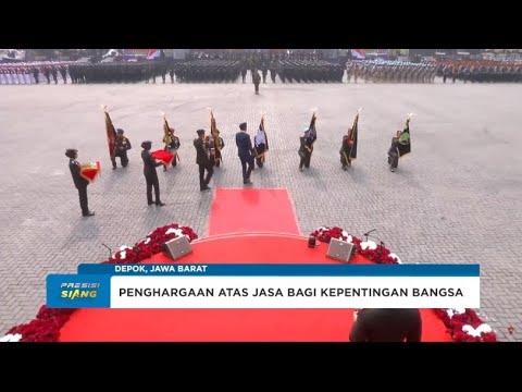 7 SATKER POLRI TERIMA TANDA KEHORMATAN NUGRAHA SAKANTI