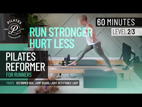 Pilates Reformer for Runners | 60 Minute Full Body Injury Prevention Workout with JessPFit