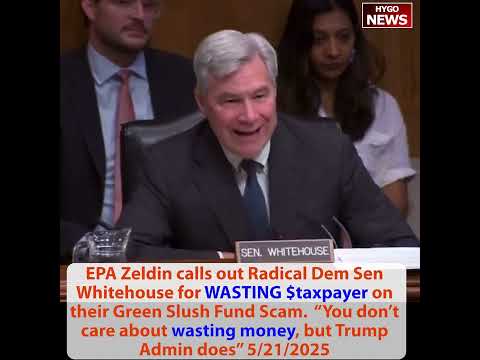 Rubio to Rep. Jayapal: 'Yes, PROUDLY -- We're Going to Do More. We Will Revoke the Visa of Anyone Who's Here as a Guest Who's Here to Stir Trouble'; EPA Admin Zeldin to Sen. Whitehouse: 'You Don't Care About Wasting Money, But Trump Admin Does'