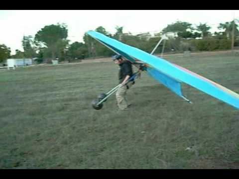 How to Fly a Hang Glider, Lesson #1-Landing