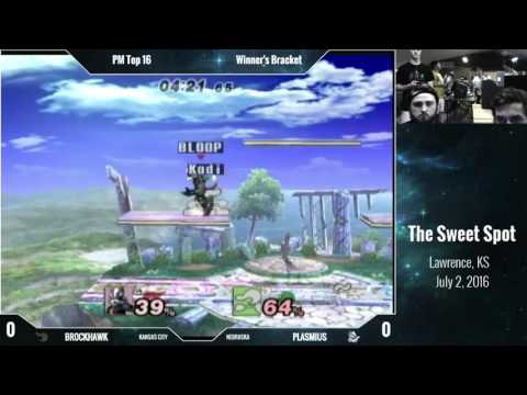 RawkHawk (Game and Watch) vs Plasmius (Wolf) - The Sweet Spot