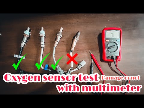 How to chake Oxygen sensor with multimeter damage or not 😊easy solution😊