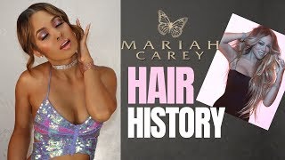 CELEBRITY HAIR HISTORY: MARIAH CAREY! | Brittney Gray