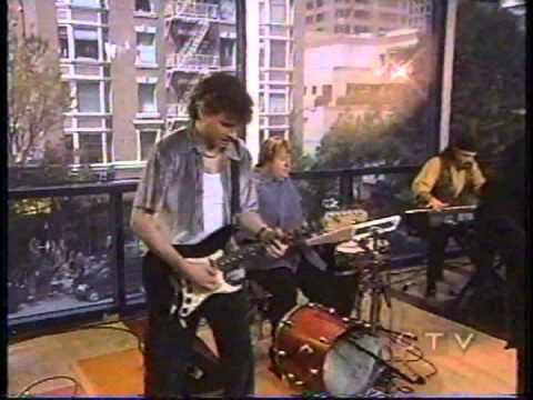 Doug and the Slugs on TV playing live in the studio