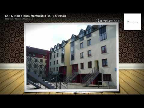T2, T1, T1bis à louer, Montbéliard (25), 323€/mois