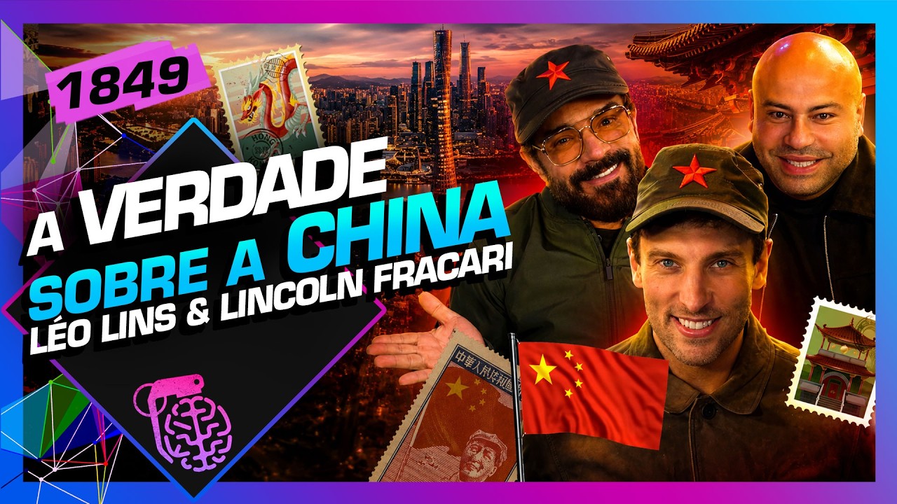 VIAGEM PRA CHINA: LÉO LINS E LINCOLN FRACARI - Inteligência Ltda. Podcast #1849