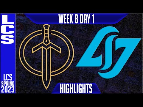 GG vs CLG Highlights | LCS Spring 2023 W8D1 | Golden Guardians vs Counter Logic Gaming
