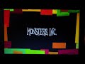 Opening To Monsters Inc 2002 DVD Disc 1 Feature Film Fullscreen