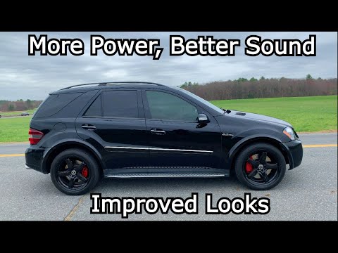 500HP ML63 AMG Gets More Upgrades!