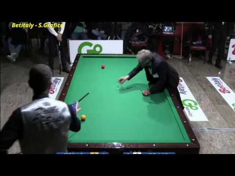 GIACHETTI vs DI SANTO - 2^PROVA BILIARDO  BTP 2016/17 CASERTA