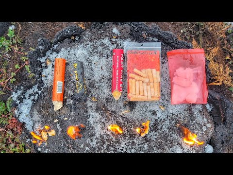 BushCraft Gear: Testing Fire Starters