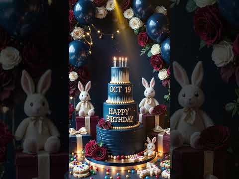 Oct 19 🌟 Let’s Celebrate 🎂 | Happy Birthday October 19 Born 💖🎉