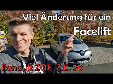 Die neue Renault ZOE Z.E. 50 - Facelift 2020 - schneller laden mit CCS