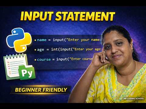Python Input Function In Tamil Python Data Science Series