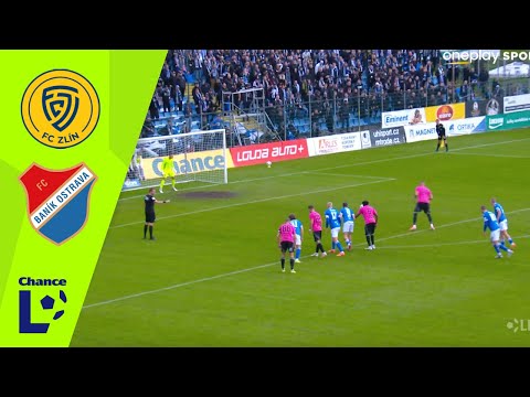 Chance Liga Highlights: FC Zlín vs. FC Baník Ostrava 1:1 (11. kolo)