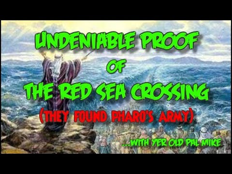 Undeniable Proof Of The Red Sea Crossing (They Found Pharo’s Army)