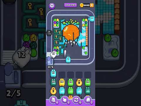 Pixel Flow Level 2169 Walkthrough
