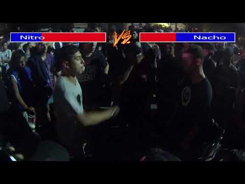 NACHO vs NITRO   Semifinal Coliseo Freestyle