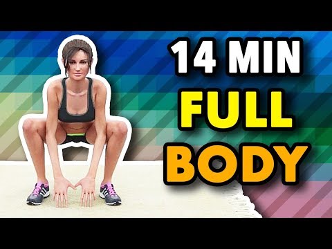 14 Min Full Body Workout (No Equipment)