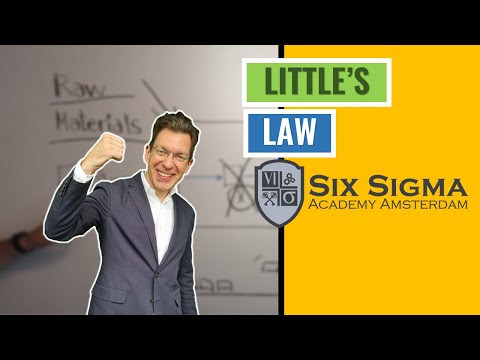 Little's Law (Lean Six Sigma certification course)