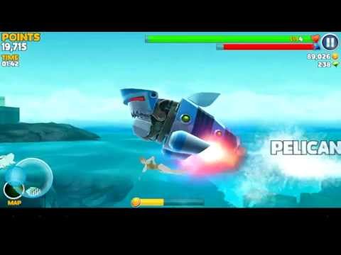 Hungry Shark Evolution Robo Shark vs Megalodon #4