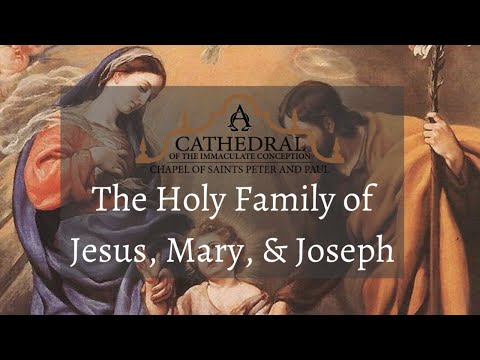 Click to Watch the Celebrate Sunday Mass - FEAST OF THE HOLY FAMILY - 12.27.20 video Click to Watch the Celebrate Sunday Mass - FEAST OF THE HOLY FAMILY - 12.27.20 video