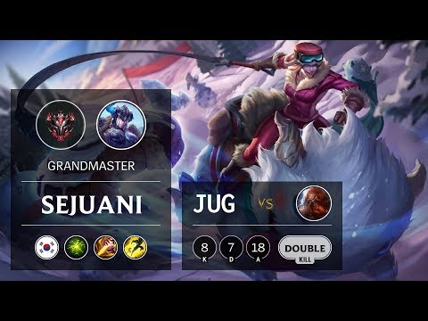 Sejuani Jungle vs Gragas - KR Grandmaster Patch 9.19