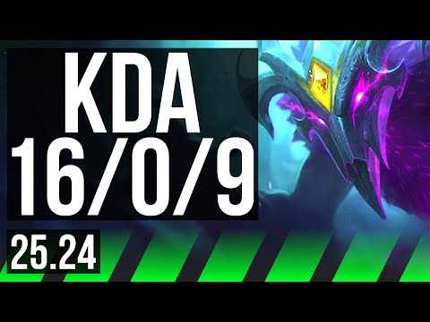 NOCTURNE vs SYLAS (JGL) | 16/0/9 | EUW Master | 25.24