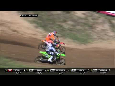 Herlings vs Desalle - MXGP Race 1 - MXGP of Kegums 2020