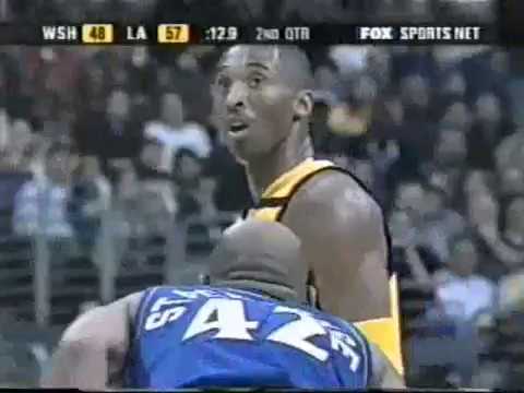Kobe Bryant 2002-03 • 55 points, 5 rebounds, 3 steals vs. Washington Wizards (1/2)
