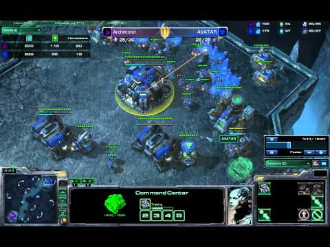 Turniej SeValionTV - Avatar (T) vs Archimond (P) - Mecz #1 - Xel'Naga Caverns.