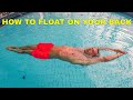 How To Float On Your Back In Water Shorts