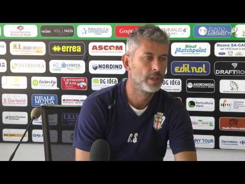 PRO VERCELLI: la conferenza di mister C. SCAZZOLA - prima di Cittadella