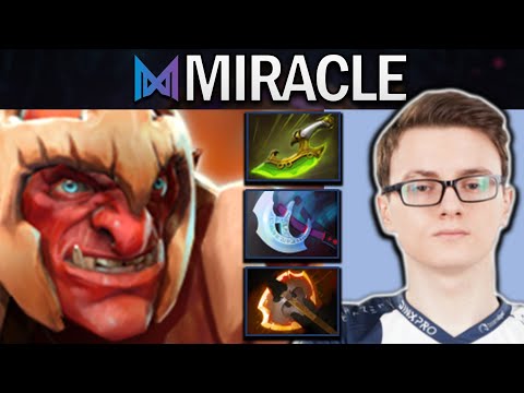 Troll Warlord Dota 2 Gameplay Nigma.Miracle with Swift Blink and Manta