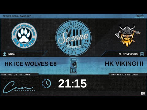 2023 11 20 | HK ICE WOLVES E8 (WF5) - HK VIKINGI II (VKN) | E8