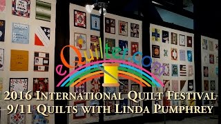 Luana Rubin presents the 9/11 Quilts with Linda Pumphrey at the 2016 IQA