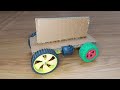 Top Diy Making Best Rc And Hand Over Gear Motor Car At Home Best Cardboard Gear Car Invention