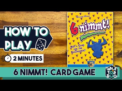 Master the 6 Nimmt card game in just 2 minutes