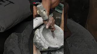 Download lagu Begini Proses Membuat Cobek dari Batu Kali #cobek #layah #cobekbatukali #layahwatukali #danawarih mp3