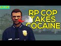 GTA RP COP TAKES COCAINE ON THE JOB RP GTACOP