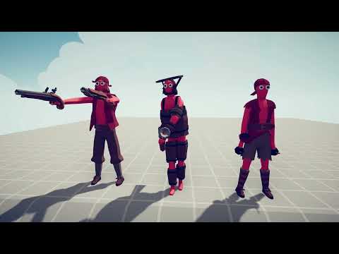 PIRATE Team VS ANCIENT Team - TABS