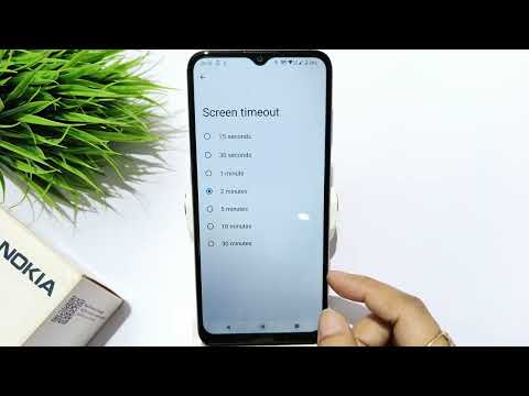 How to increase screen timeout in nokia c32 | nokia c32 me Screen timeout kaise badhaye