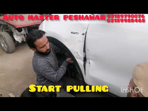 KIA sportage Dry Denting In Auto Master #automaster #denting #mechanicjack #paintlessdentrepair