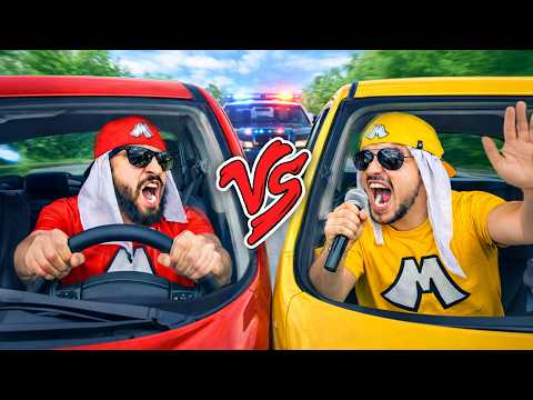 BATALHA DE RIMA NO CARRO! - Mussa Vs. Mussarela