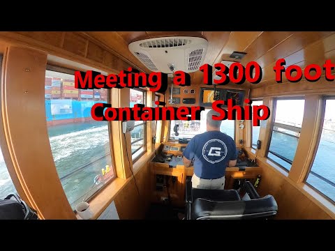 , title : 'Meeting a 1300 Foot Container Ship