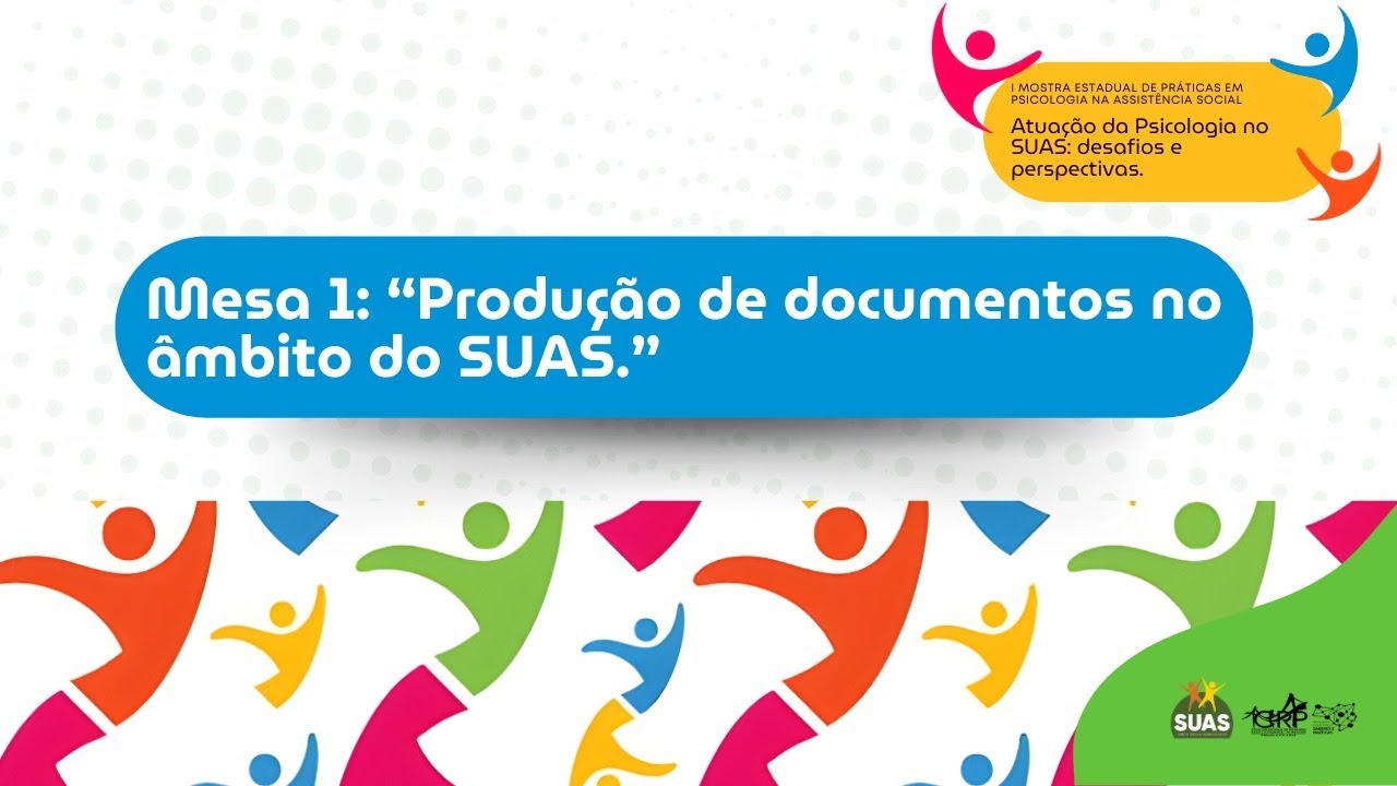 Produção de documentos no âmbito do SUAS.